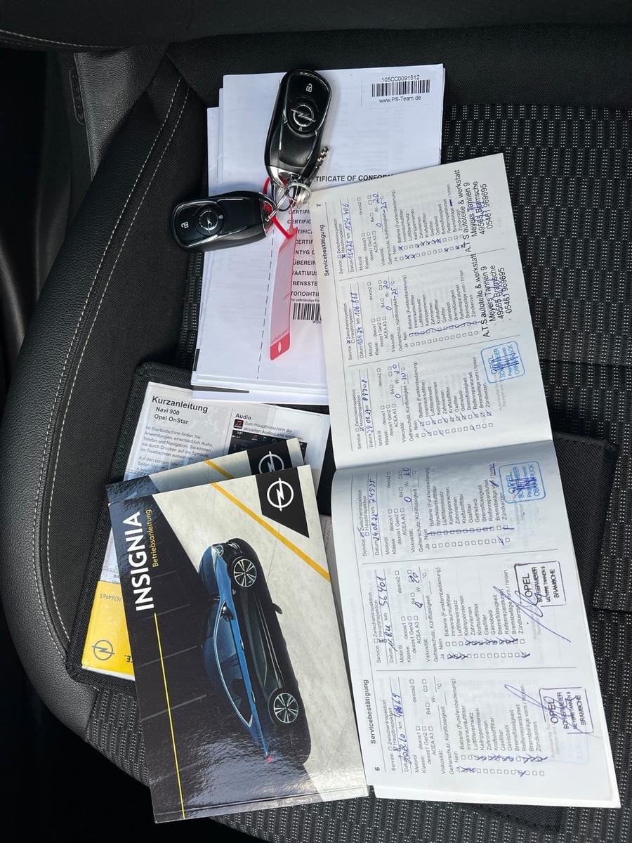 Opel Insignia B ST Scheckheft Navi Klima LED Pano AHK