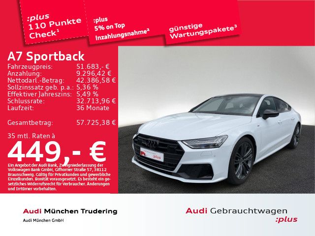AUDI A7 Sportback TFSI e Pano/ACC/AHK/HuD