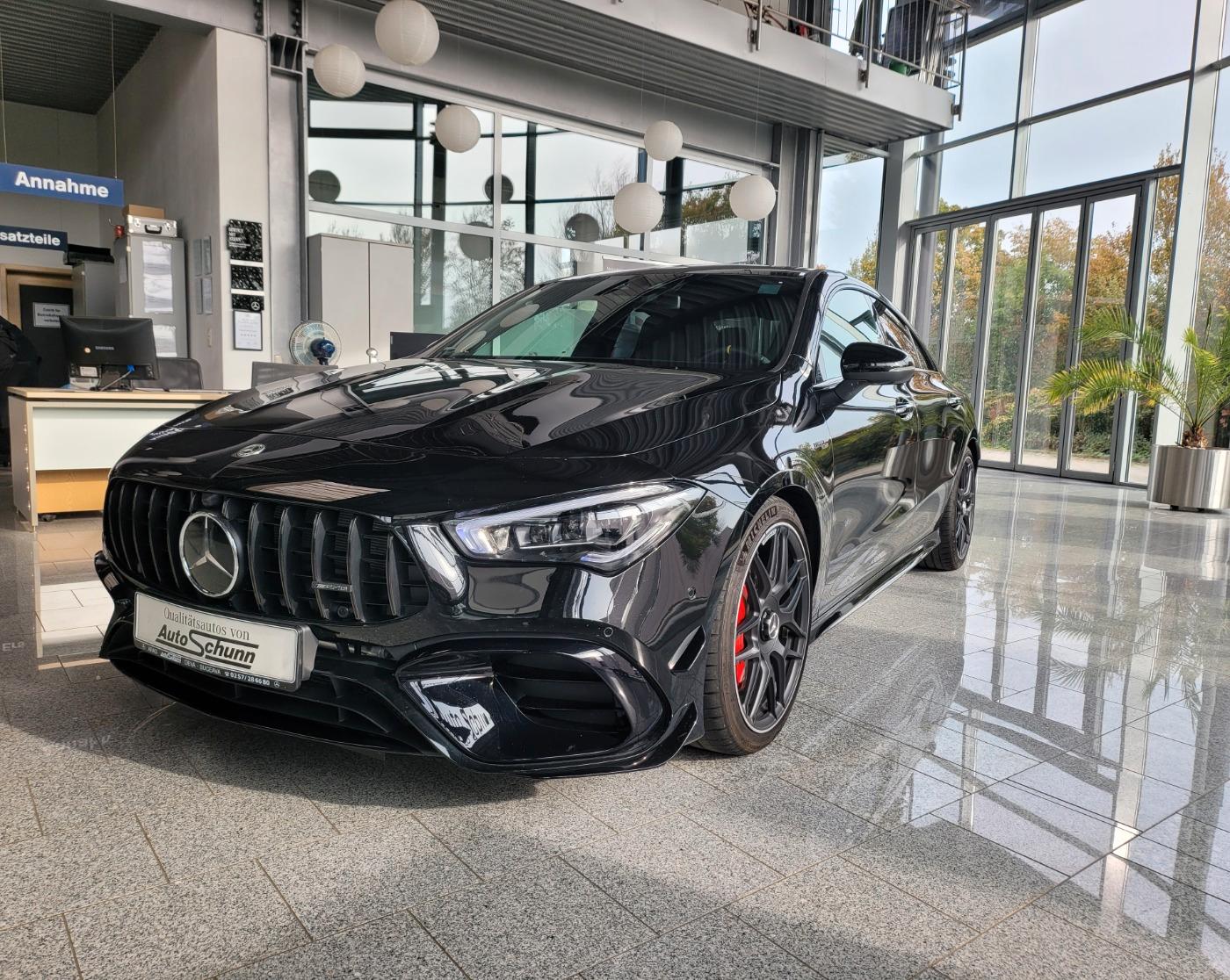 Mercedes-Benz CLA 45 S AMG 4M DISTR-NIGHT I&II-AERO-PANO-360°