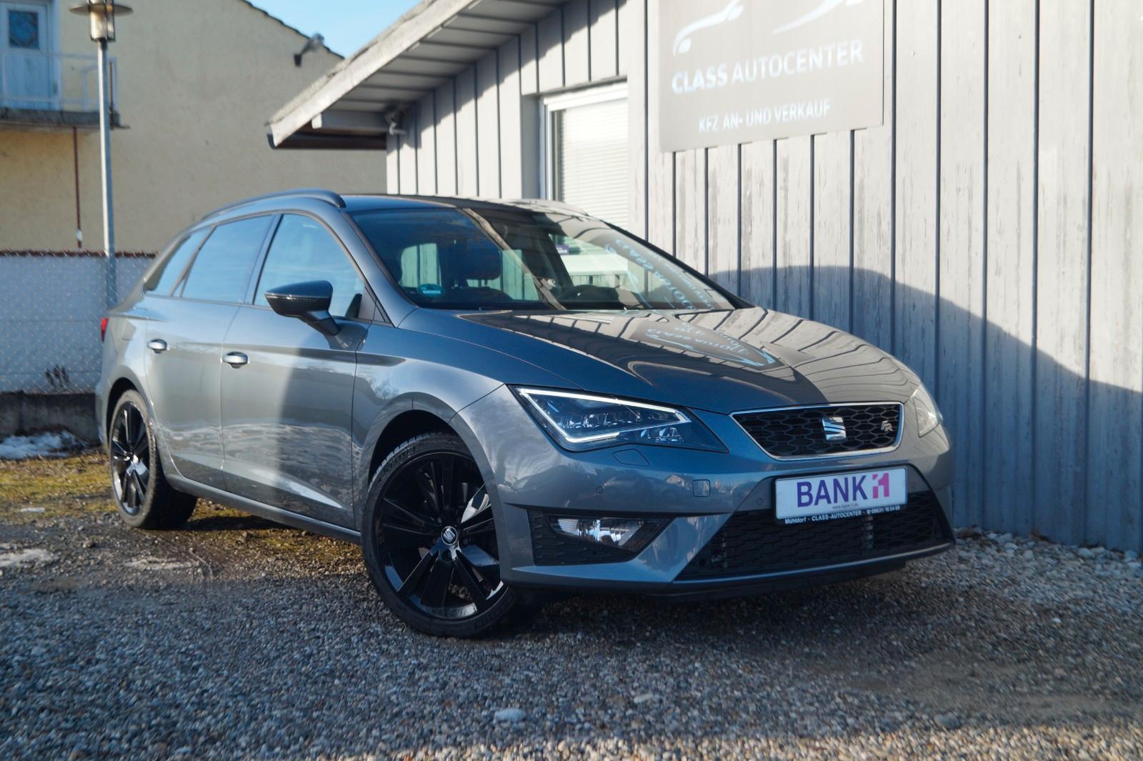 Seat Leon ST FR 2.0 TDI DSG|1.HAND|Teilleder|LED|Naví