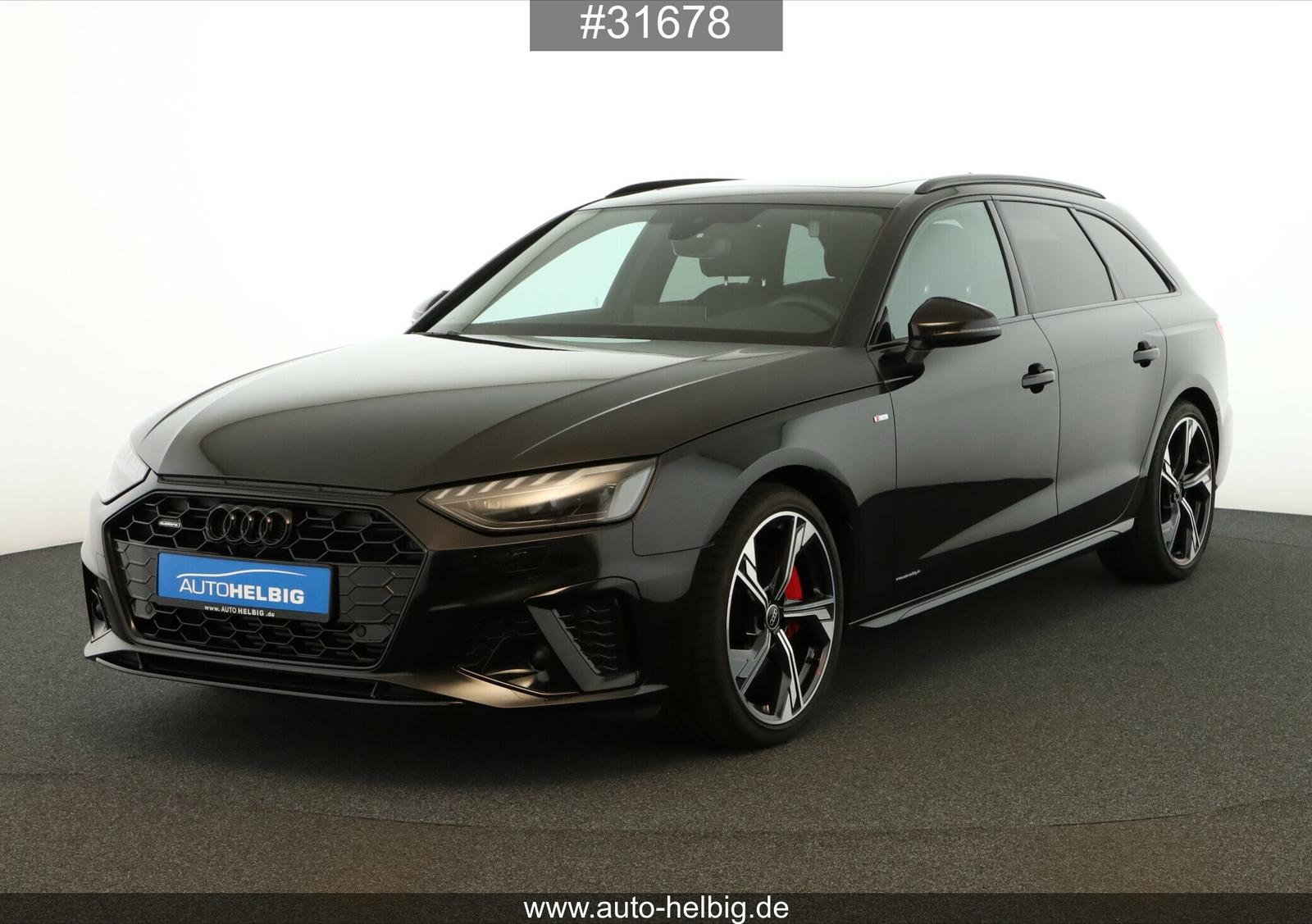 Audi A4 Avant 45 TFSI quattro S line #Black#AHK#Pano#