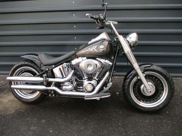 Harley-Davidson Fat Boy FLSTF,deut.Modell,Heckumbau!,KDneu,Unffr