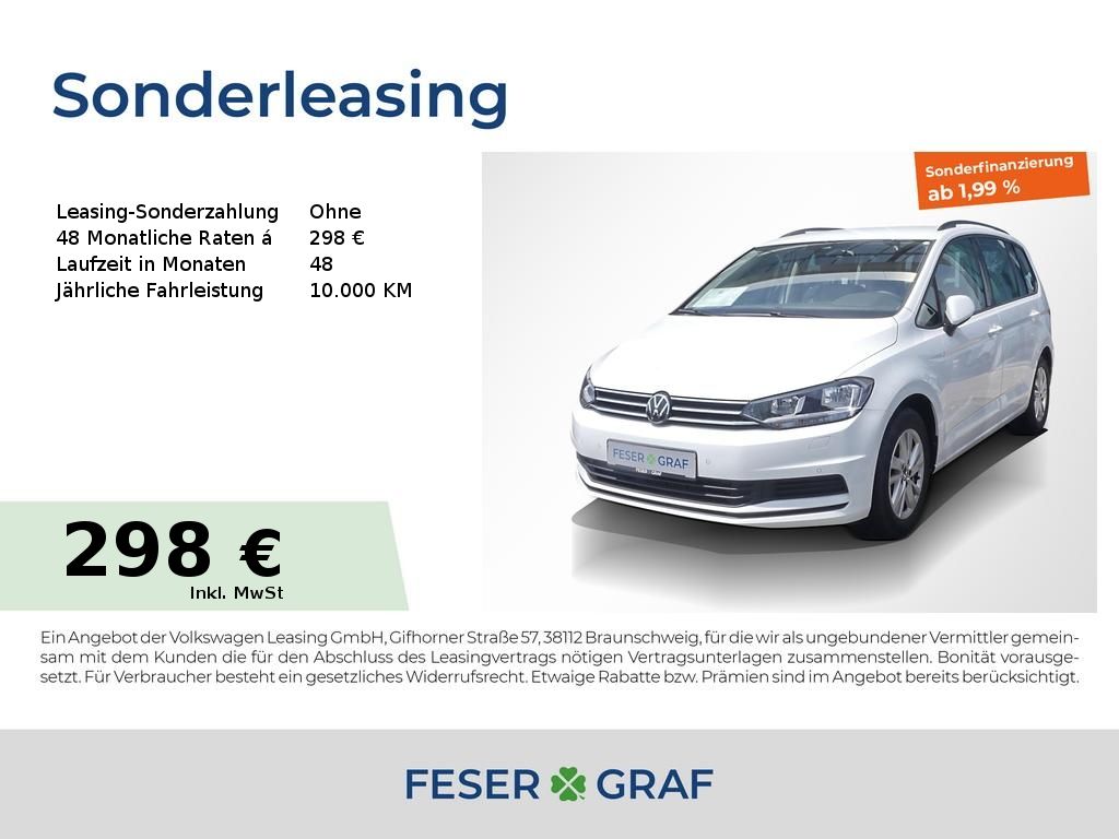 Volkswagen Touran Comfortline 1.5 TSI 110kW 6-Gang 7-Sitze