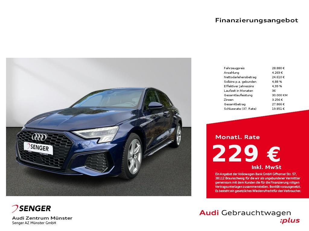 Audi A3 Sportback 30 TDI S line S tronic LED Pano AHK