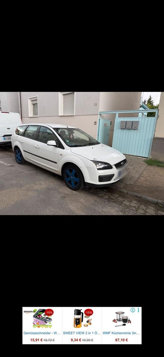 Ford Focus 2007 — вигляд ззаду