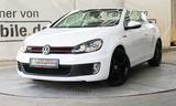 Volkswagen Golf VI  GTI *Tüv&Inspektion Neu*Automatik* - mit Benzin-Antrieb: Weiß, Cabrio