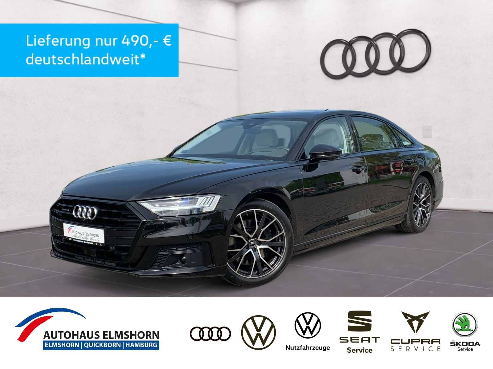 Audi A8 L 55 TFSI quattro tiptr. PANO MATRIX B&O MEMO