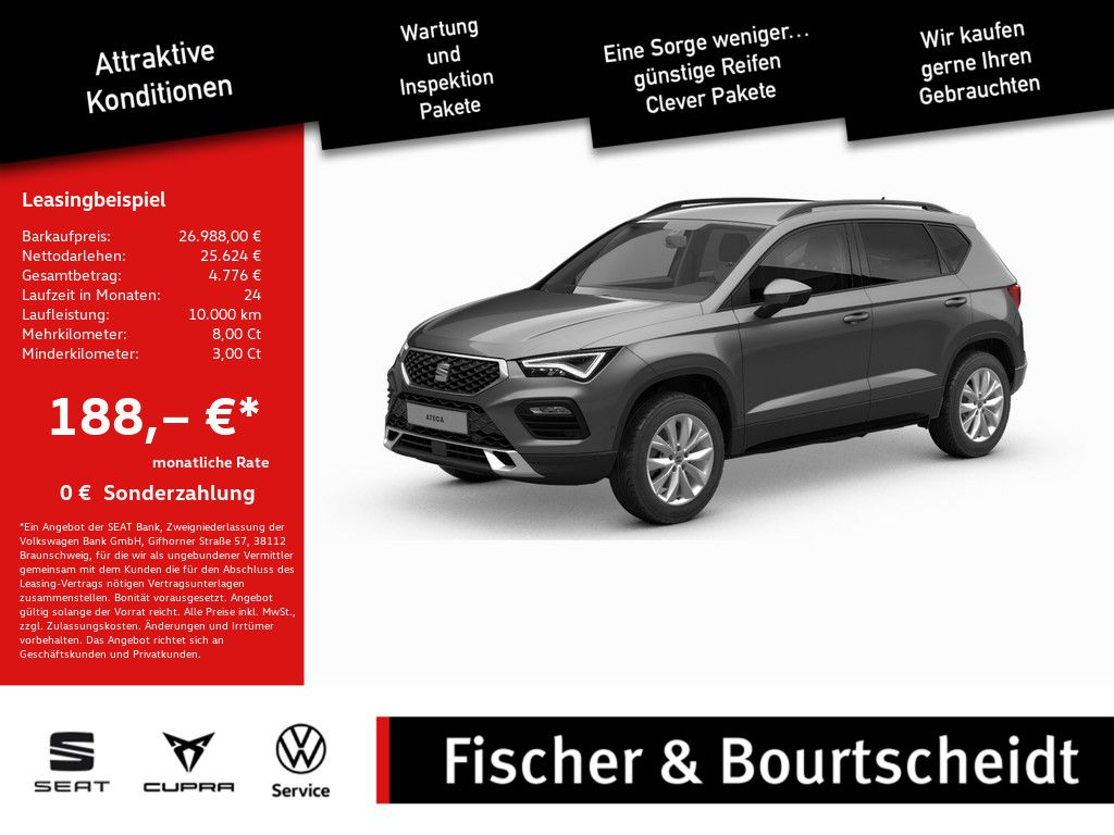 Seat Ateca 1.0 TSI Style SHZ NAVI ACC FACEL. LED 360°