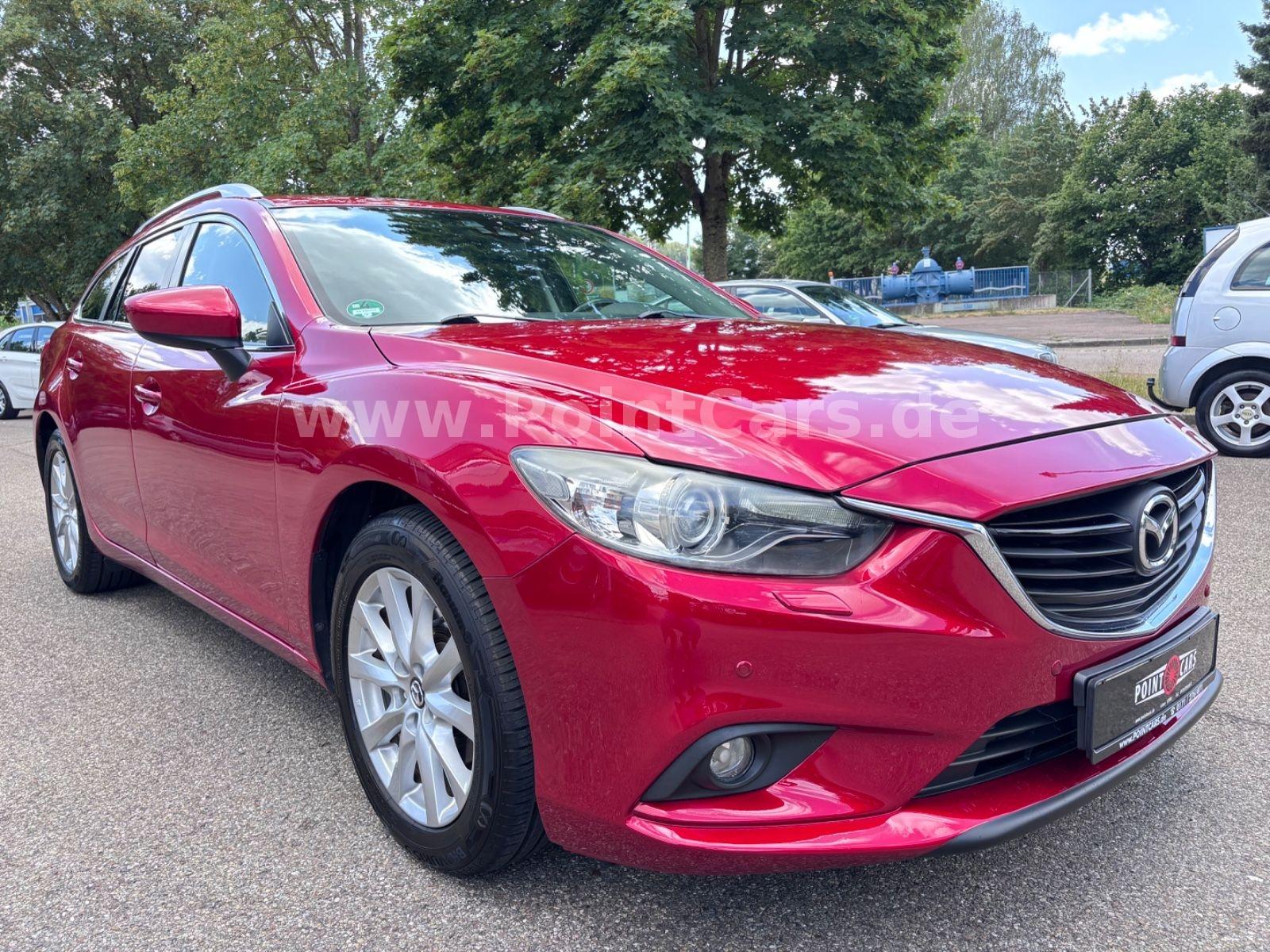 Mazda 6 2013 — rear view