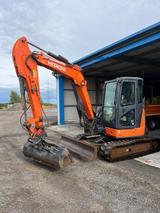 Hitachi ZX 55 U-5A Tieflöffel +Grabenräumlöffel  - Hitachi Radlader