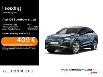 Audi Leasingangebot: Audi Q4 Sportback 45 e-tron 566km/WLTP*LED*AHK*Sound