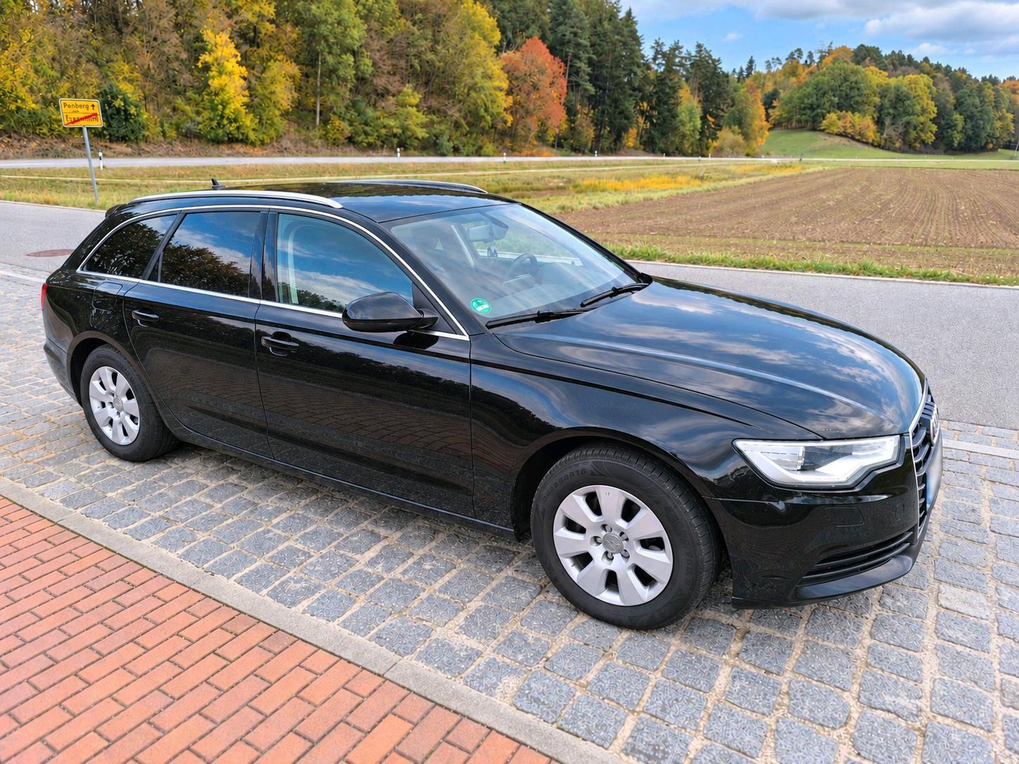 Audi A6 2014 — rear view