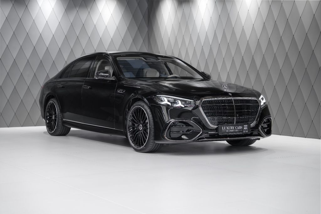 S 450 d 4MATIC L 2027 BLACK/BEIGE AMG PANO - Bild 1