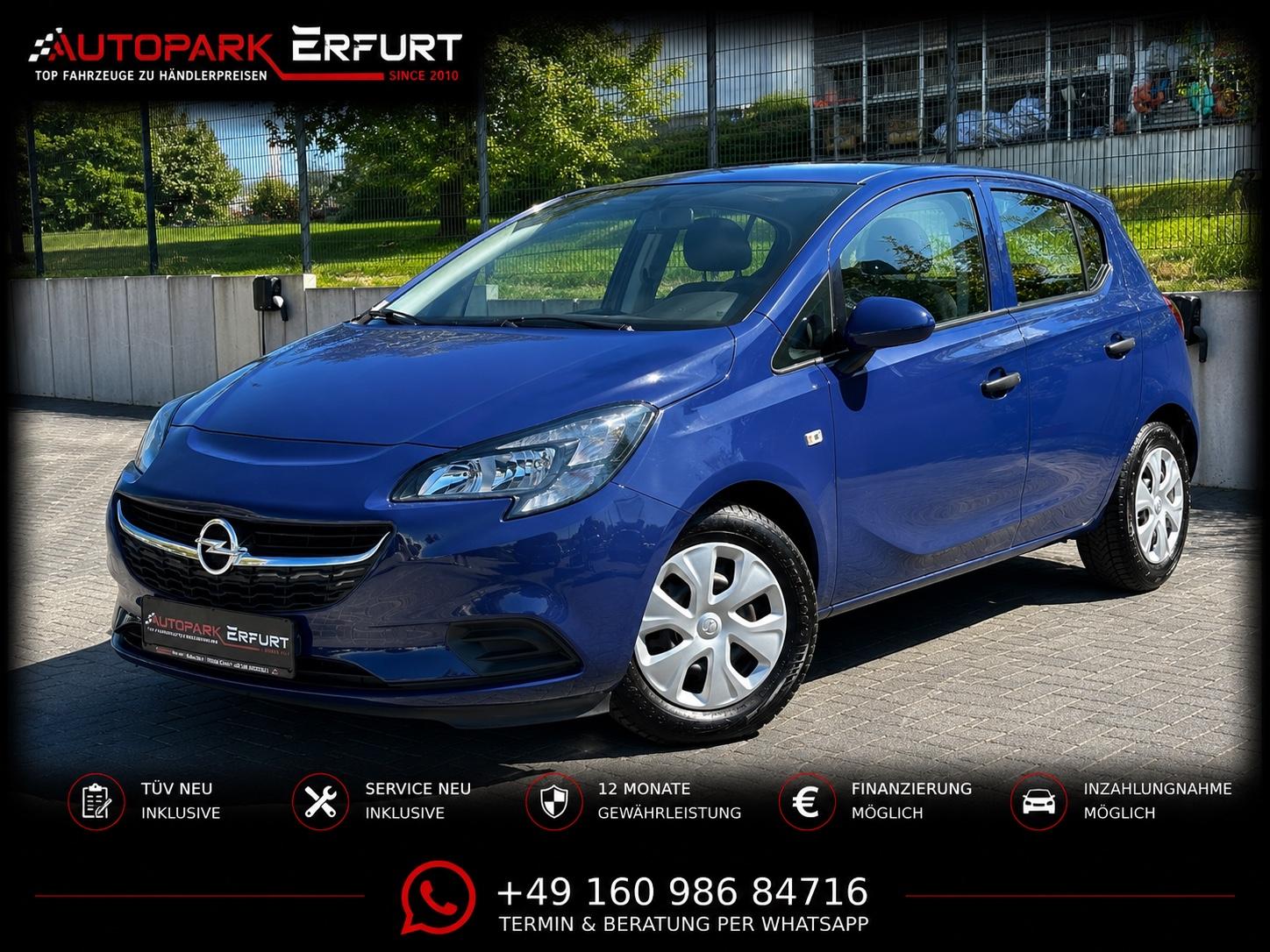 Opel Corsa E Selection*Klima*Temp*Phone*TÜV+SERV+GARA