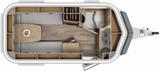 HYMER / ERIBA / HYMERCAR Eriba Touring 420 1500Kg, Markise, Heckklappe, - HYMER / ERIBA Touring 420