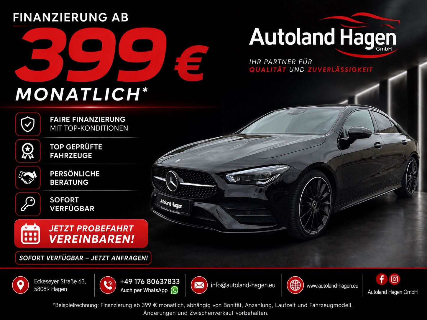 MERCEDES-BENZ AMG LINE *FINANZIERUNG 399€ + GARANTIE*