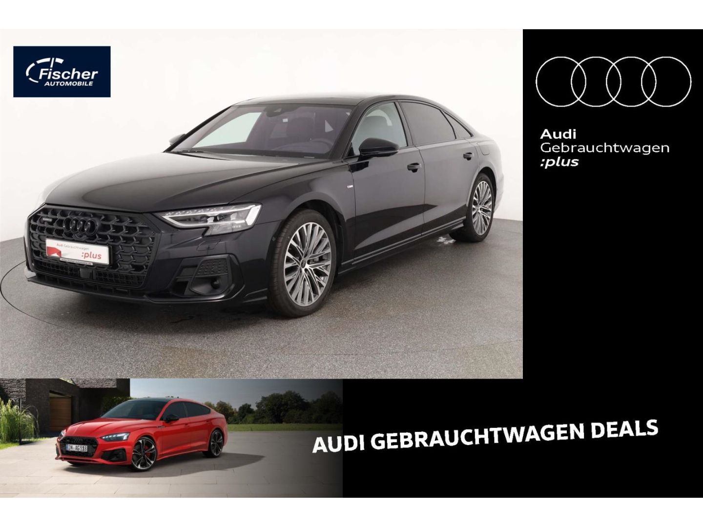 Audi A8 L 60 TFSI e quattro S line P-DacH/20''/360/HU