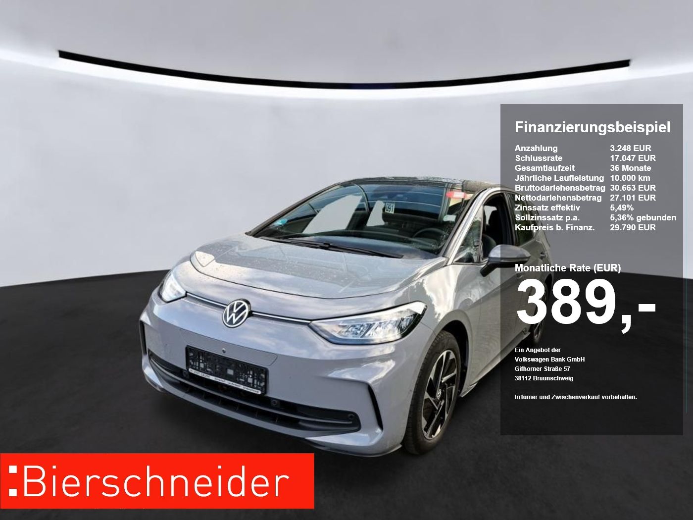 VW ID.3 Pro LED NAVI ACC KEYLESS PARKASS SIDEASS KA
