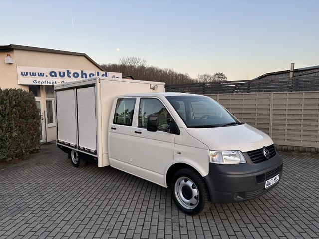 Volkswagen T5 2.5TDI DoKa Koffer Behörde 1Hd. Klima Stdhzg