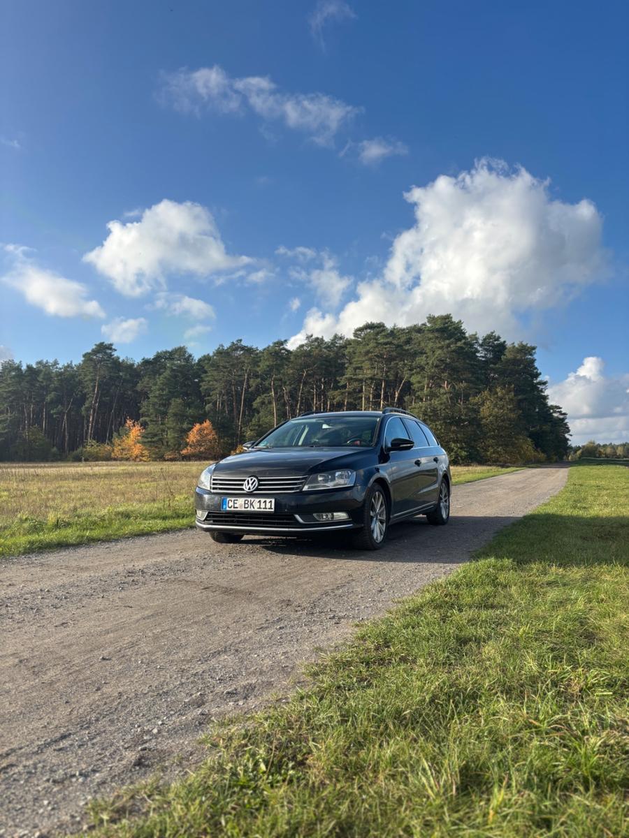 Volkswagen Passat 2013 — rear view