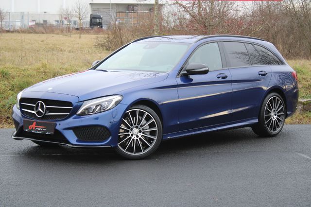 Mercedes-Benz C 250d 4M AMG/Night/Burmester/AHK/Leder/1.H/19'