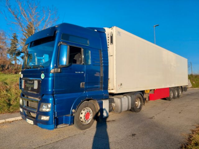 MAN TGX 18.480 EEV XXL + SCHMITZ THERMO KING