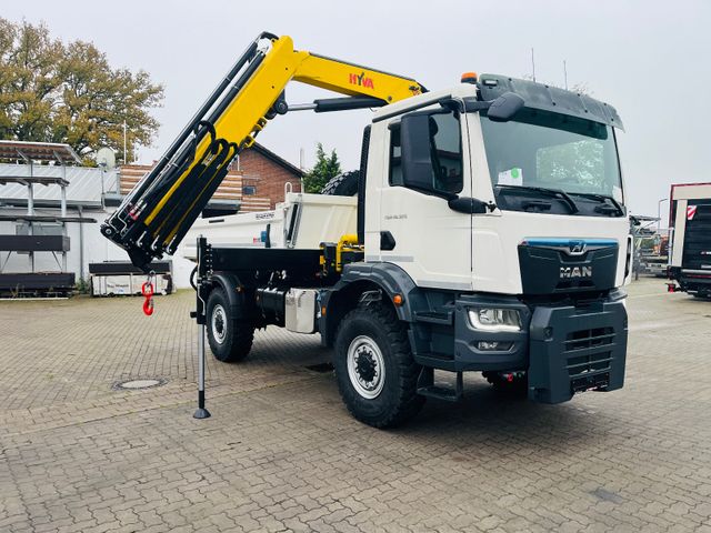 MAN TGM 18.320 4x4 BB Kipper Kran Single Winterdiens