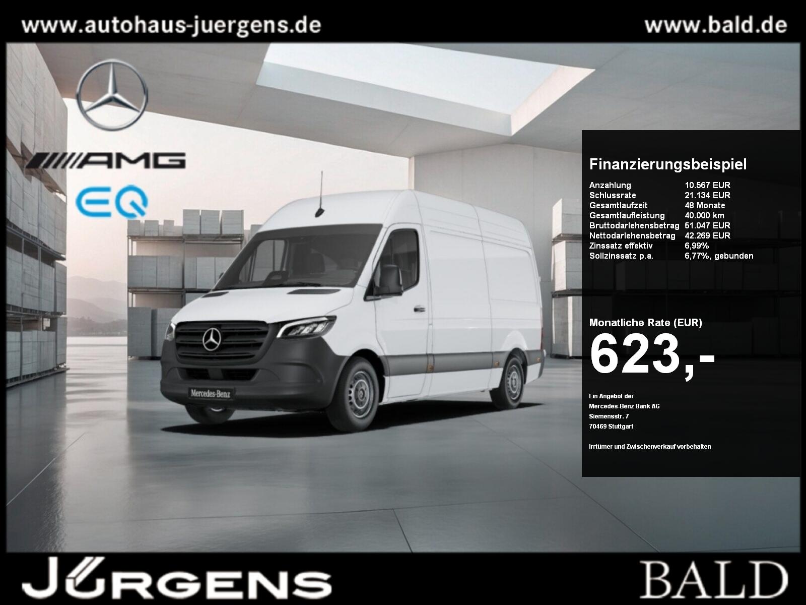 Mercedes-Benz Sprinter 317 Kasten/L2H2/AHK/LED/Navi/Kamera