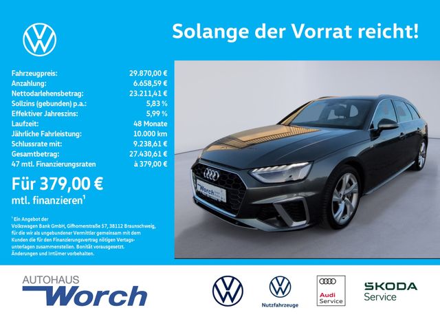 A4 Avant 40 TFSI S tronic S line NAVI+LED