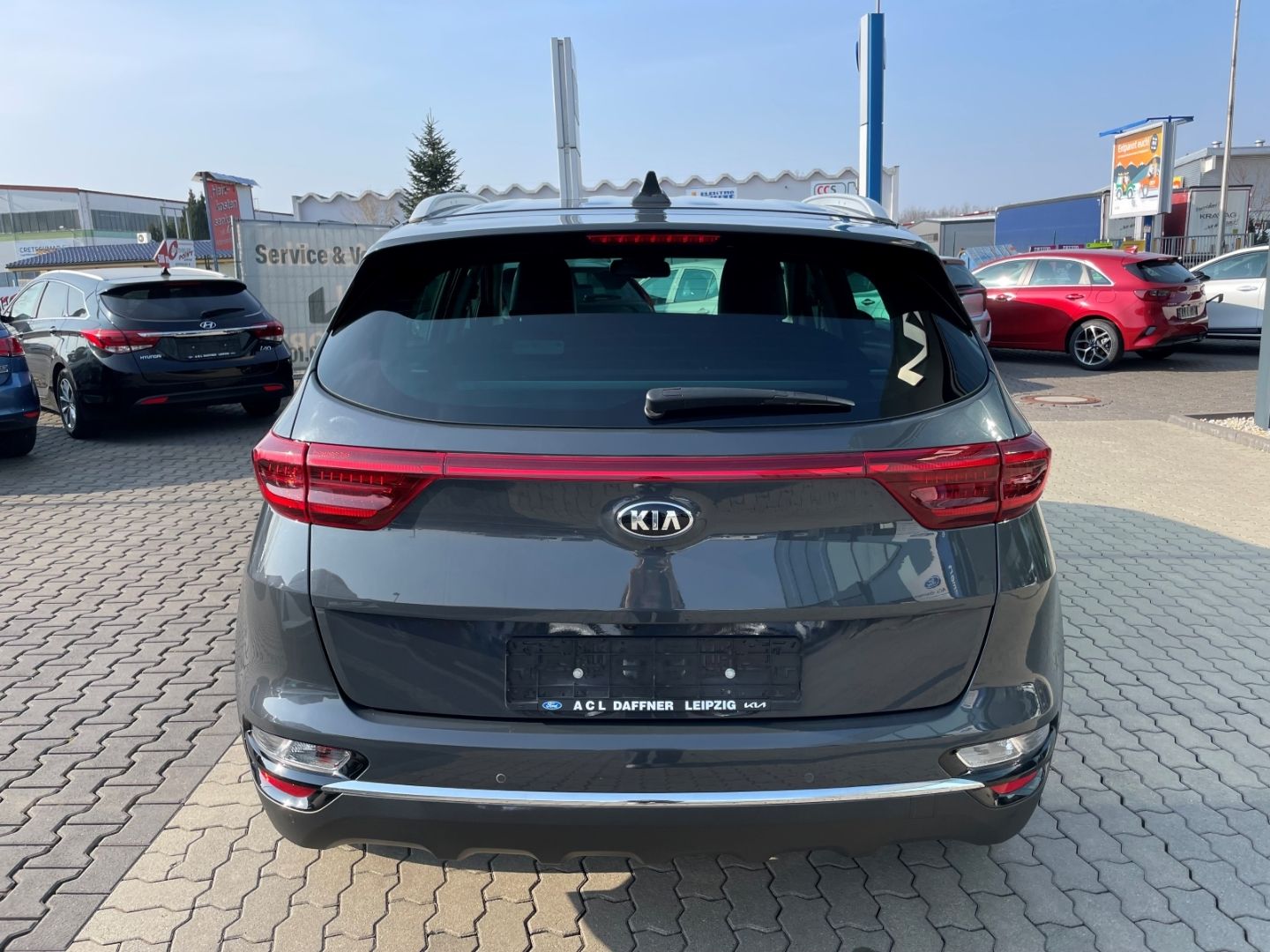 Fahrzeugabbildung Kia Sportage Dream Team LED VerkehrszeichenERK JBL