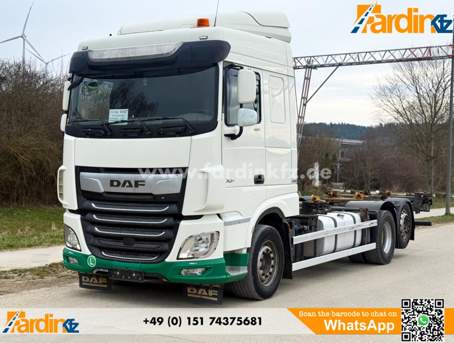 DAF XF 480 FAR 6x2 Multiwechsler / Liftachse / LBW /
