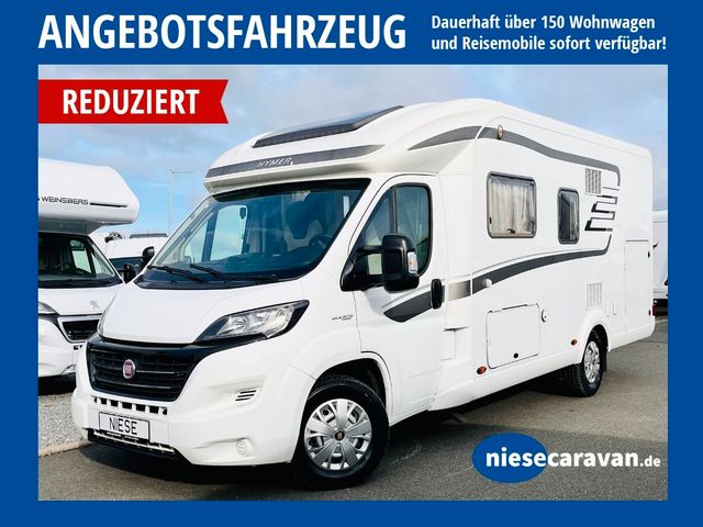 HYMER / ERIBA / HYMERCAR T 614 CL QUERBETT GARAGE KLIMA MARKISE