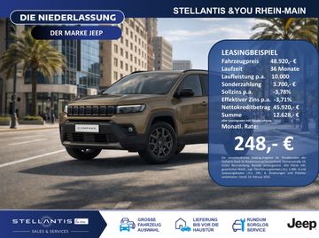 Jeep Leasingangebot: Jeep Compass 1.2 Mild Hybrid First Edition