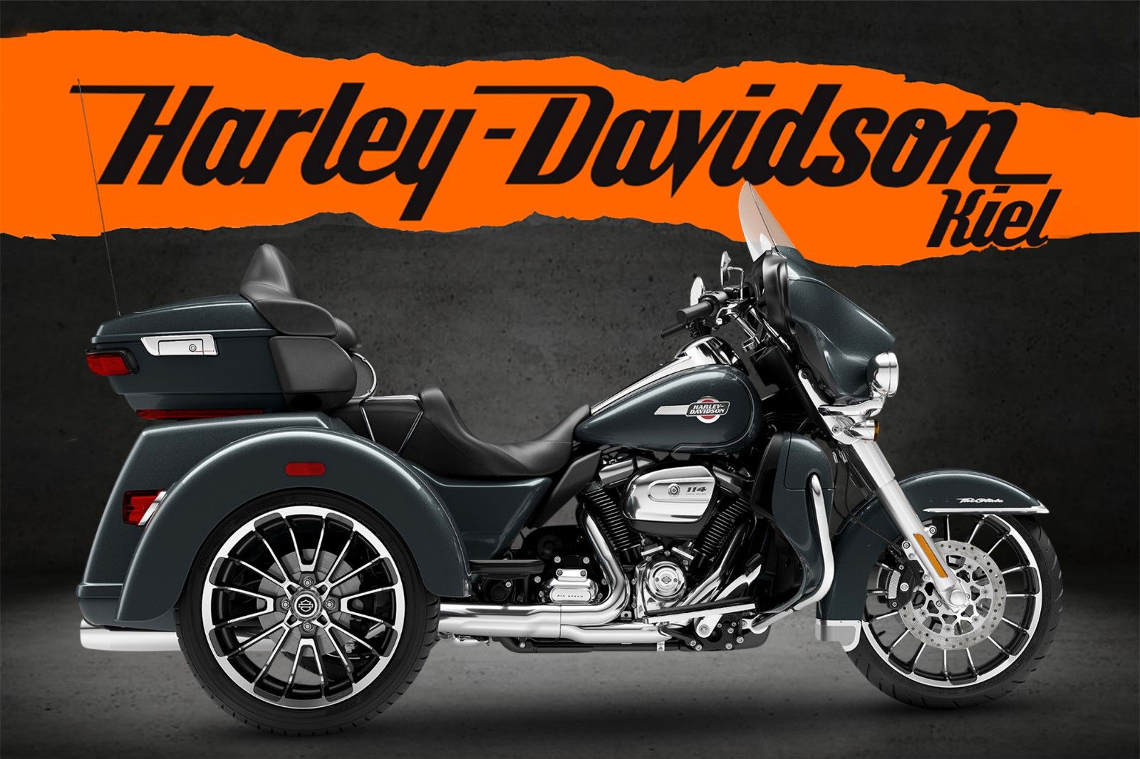 Fahrzeugabbildung Harley-Davidson TRI GLIDE ULTRA TRIKE 114 MY25 FLHTCUTG Kurzfr.