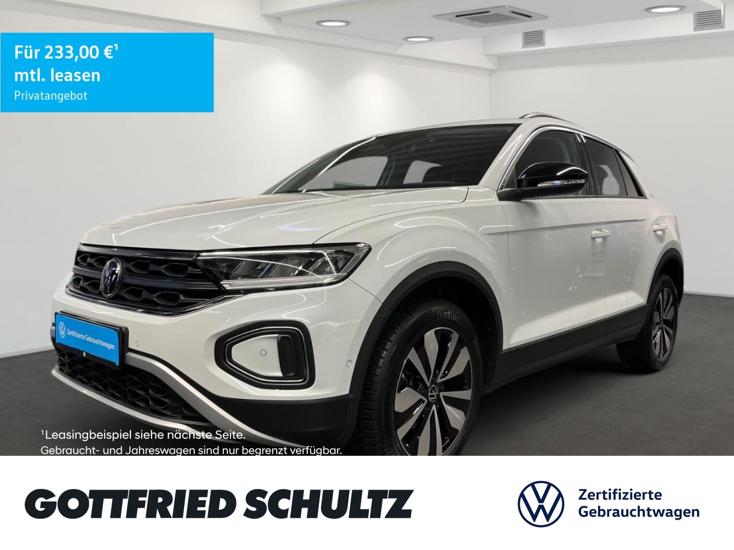 Volkswagen T-Roc 1.0 TSI Goal Navi Sitzheizung LED Leichtme