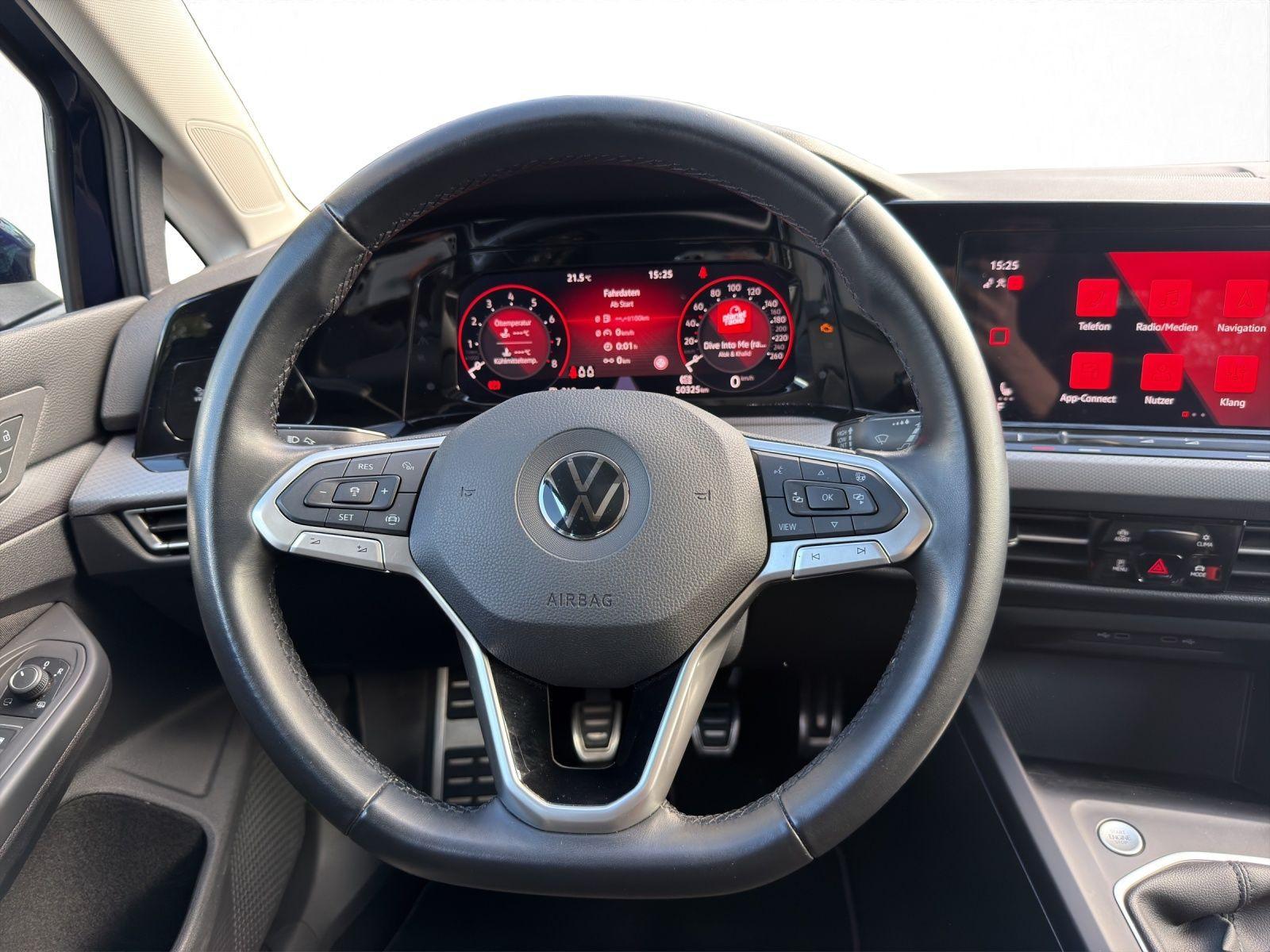 Volkswagen Golf VIII 1.5 TSI ACTIVE*IQ.LIGHT*PANO*KAMERA*PD, миниатюра 8