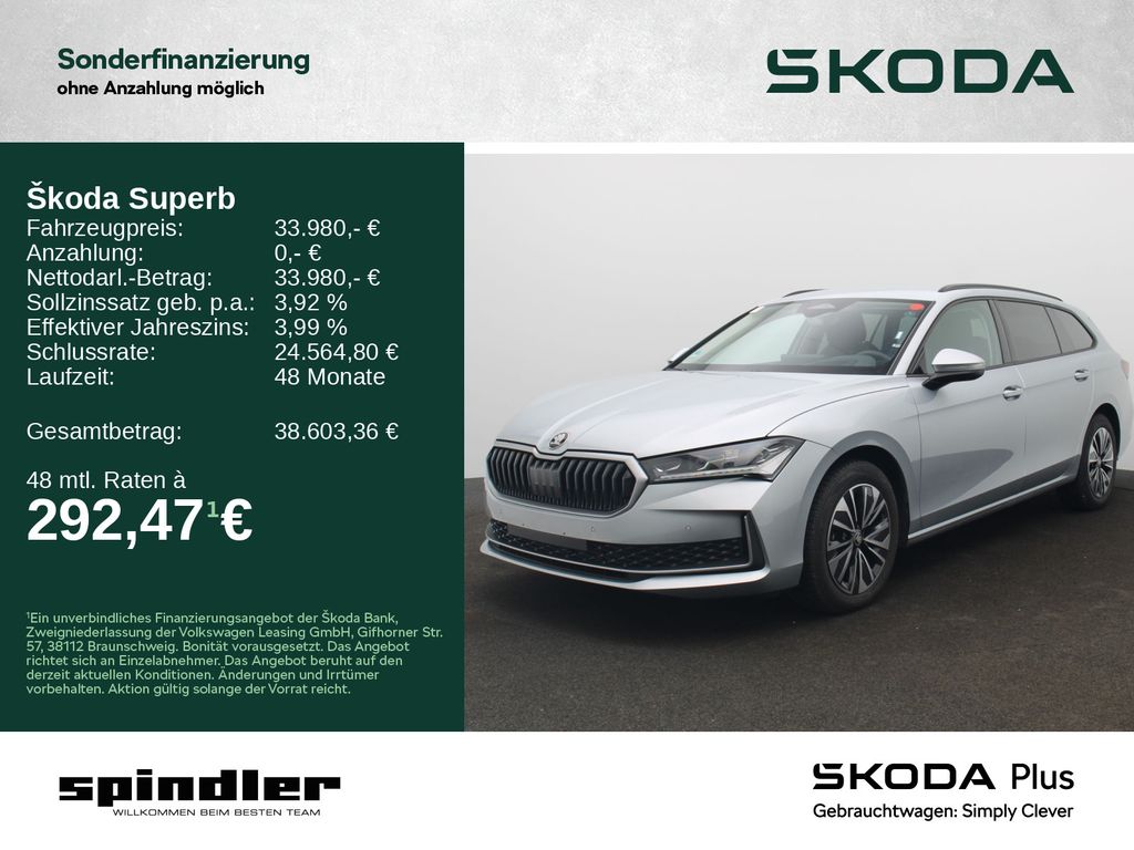 Superb Combi Selection 2.0 TDI DSG / Standh, AHK