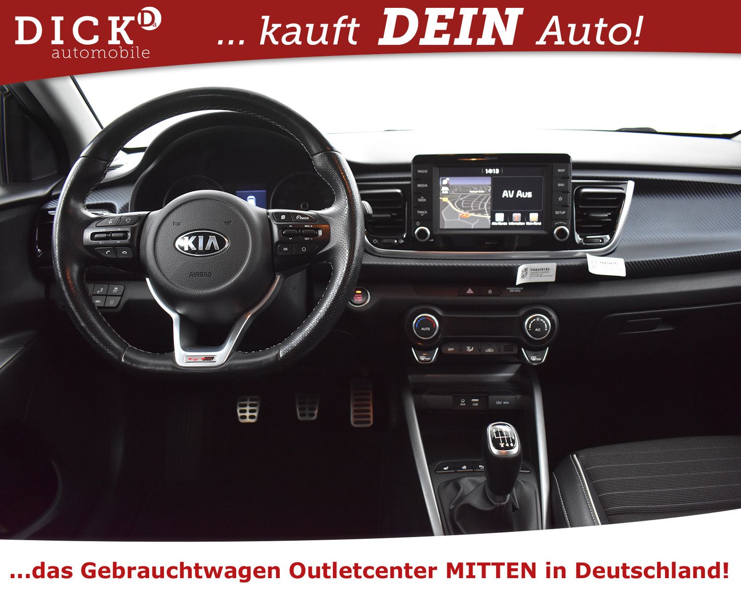 KIA Rio 1.0 T-GDI GT-Line NAVI+KAM+LEDER+SHZ+TEMP+17 - Image 8