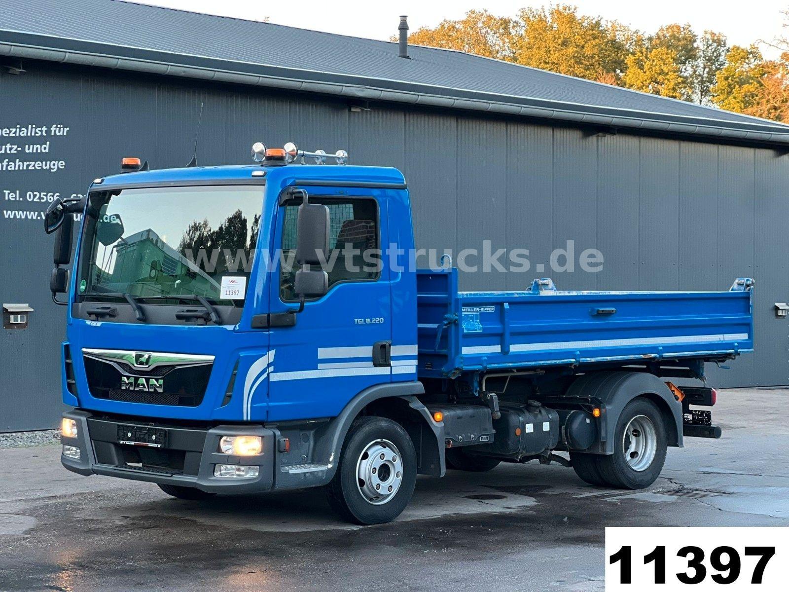 MAN TGL 8.220 4×2 Meiller-DSK 7,5 t.