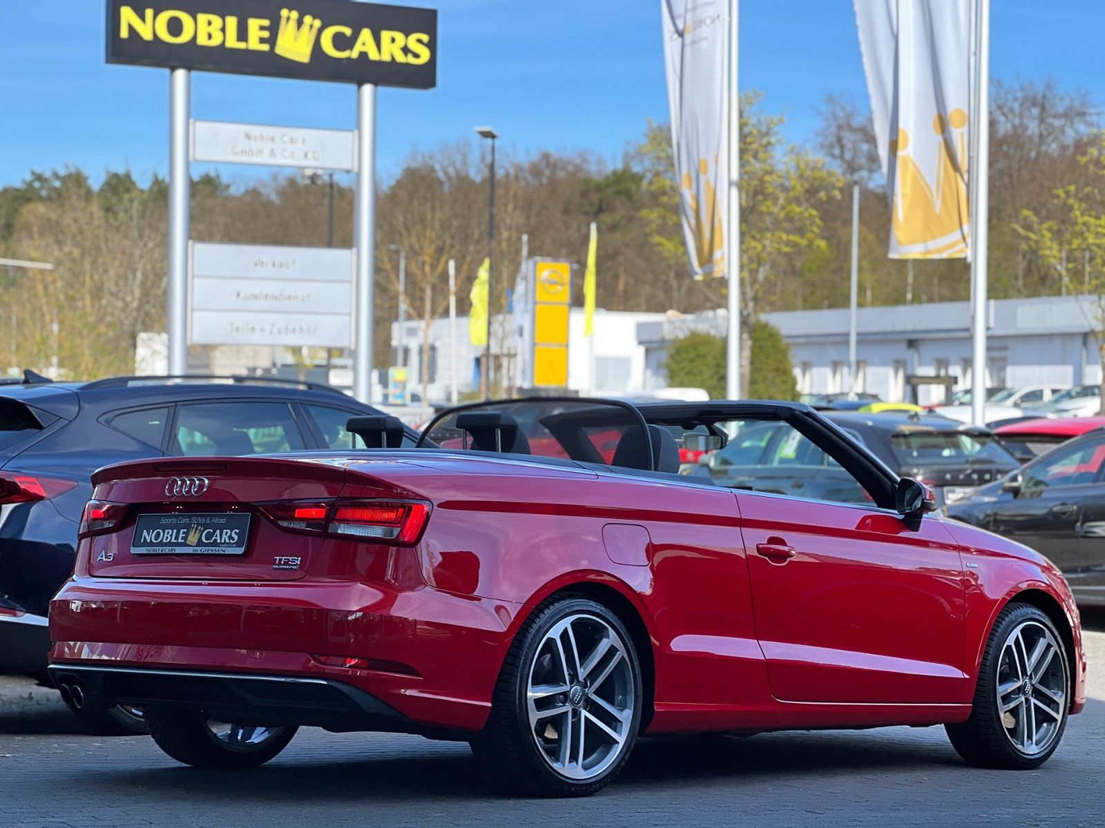 Fahrzeugabbildung Audi A3 Cabriolet quattro S line sport XEN NAV  18"