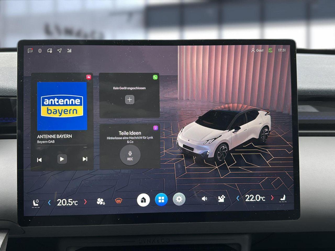 Lynk & Co 02 Bluetooth Navi LED Klima Einparkhilfe, миниатюра 18