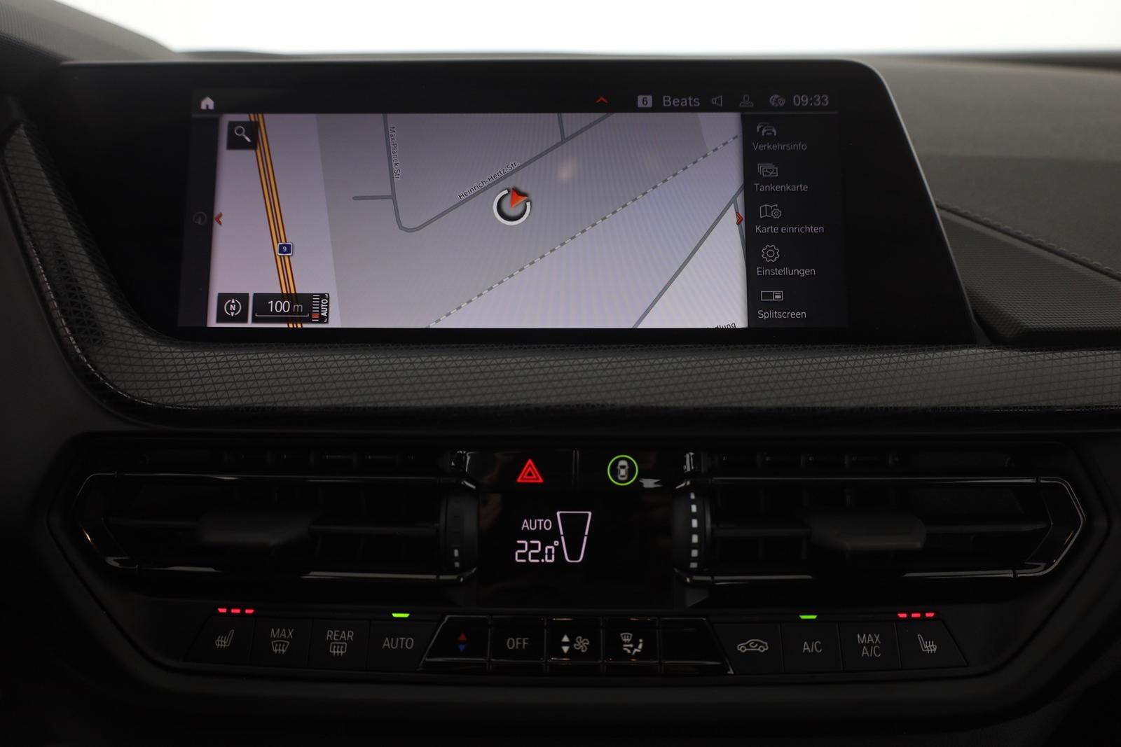 BMW 1 Series i Sportline LED Navi Teilleder AHK DAB PDC, миниатюра 11