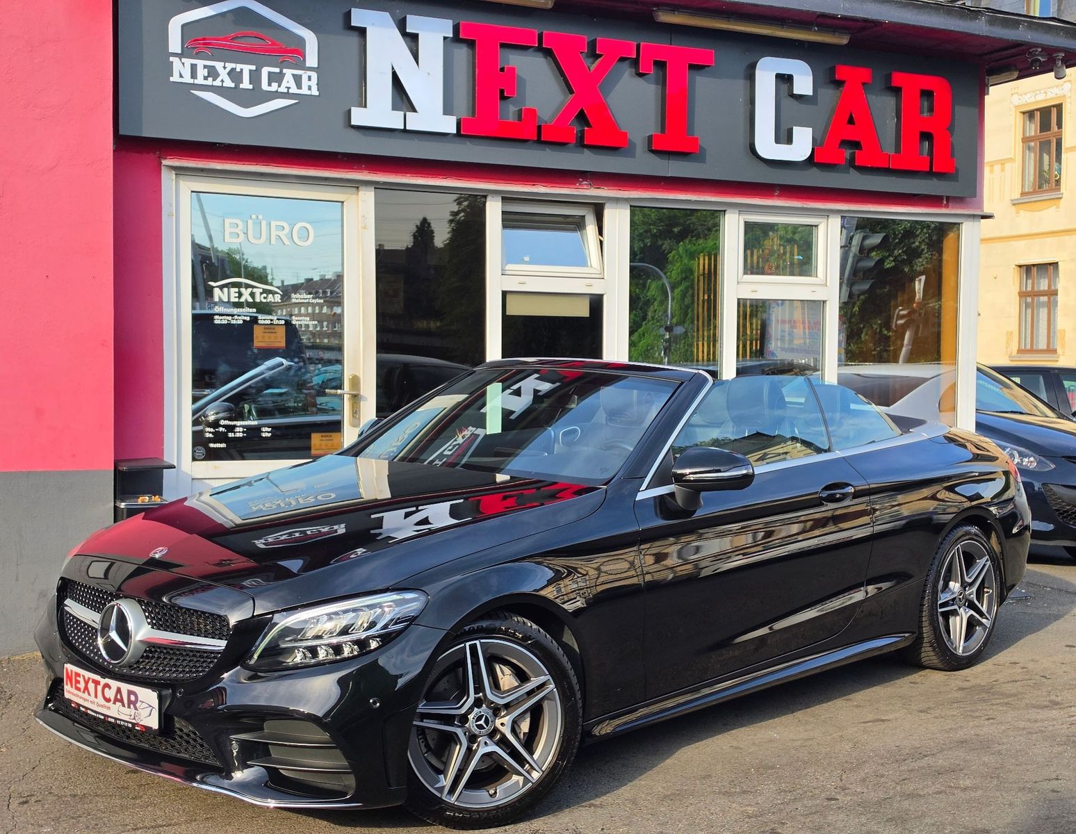 MERCEDES-BENZ C 180 AMG Line|9G-tronic|RotesVerdeck|Kamera|AHK
