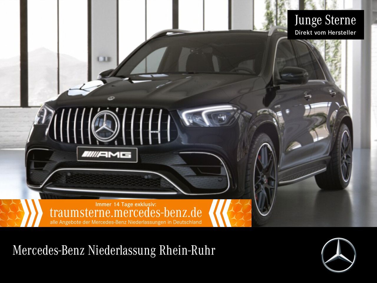 MERCEDES-BENZ GLE63S 4M Dist/Pano/Burm/Ride+/22"/PerfAGA/Tritt