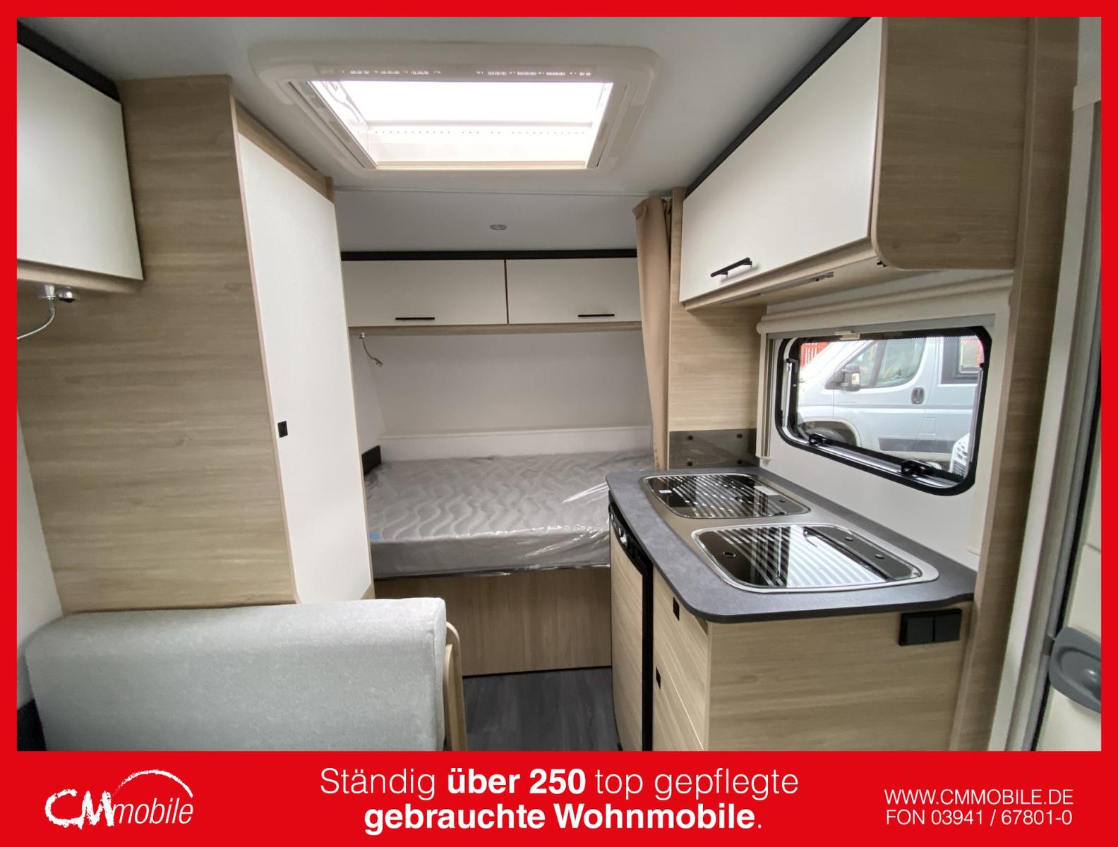 Sterckeman Easy 390 CP - Festbett - 4er Sitzgruppe -