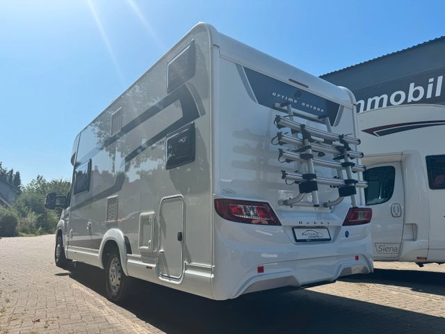 Hobby Optima on Tour T 65 HKM-Etagenbetten+E.Hubbett