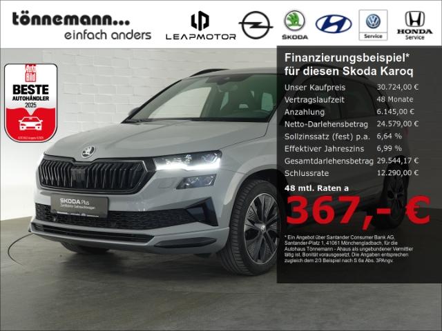 Skoda Karoq SPORTLINE TDI DSG 4X4+LED MATRIX+NAVI+RÜCK