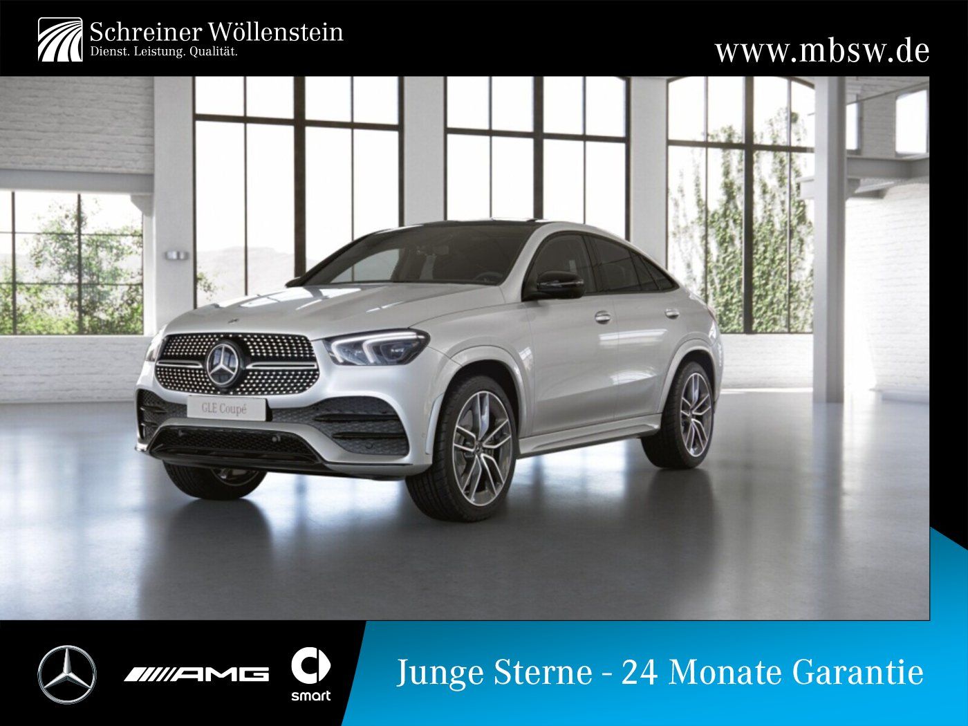 Mercedes-Benz GLE 400 d 4MATIC Coupé AMG Night Ambi Burm MBUX
