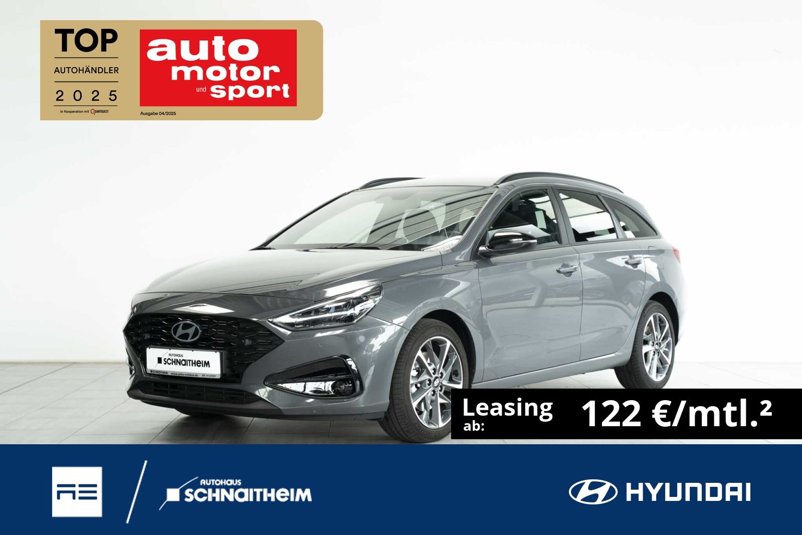 Hyundai i30 Kombi ADVANTAGE 1.0 T-GDI DCT  74KW (100PS)