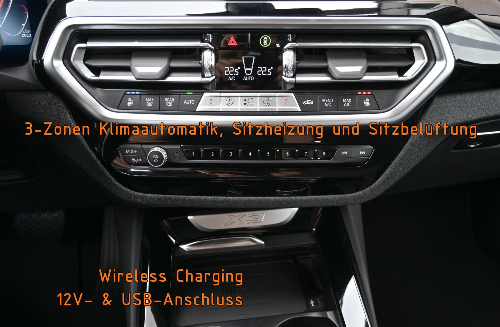 Fahrzeugabbildung BMW X3 xDr.30d °ACC°AHK°HUD°SITZKLIMA°STANDHEIZ°360°